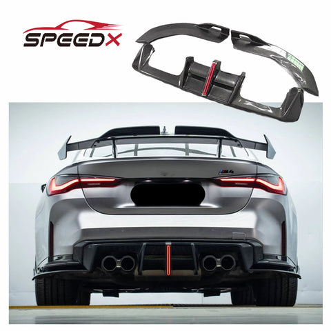 AE Carbon Diffuser for BMW G80 M3 G82 M4 Body Kit G80 G82 AE Style Carbon Fiber Rear Diffuser