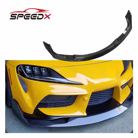 AG Carbon Front Lip for Toyota Supra A90 A91 Upgrade Aimgain Style Supra A90 A91 Carbon Fiber Front Lip