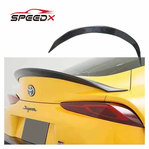 AG Carbon Trunk Spoiler for Toyota Supra A90 A91 Upgrade Aimgain Style Supra A90 A91 Carbon Fiber Trunk Spoiler Wing