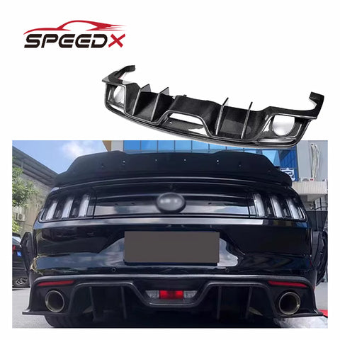Carbon AC Diffuser for Ford Mustang S550 15-17 Upgrade AC Style Body Kit Mustang Rear Diffuser
