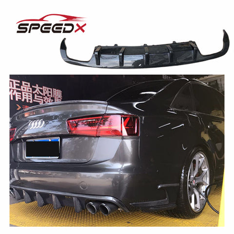Carbon Diffuser for Audi A6 C6 C7 Real Carbon Fiber ABT Style Rear Diffuser