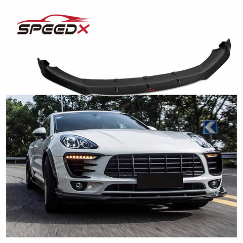 Carbon Fiber Front Lip for Porsche Macan 2014-2017 Upgrade CMST Body Kit Macan CMST Style Front Bumper Lip