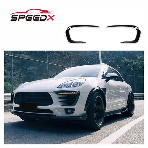 Carbon Fiber Front Splitter for Porsche Macan 2014-2017 Upgrade CMST Body Kit Macan CMST Style Front Bumper Splitter