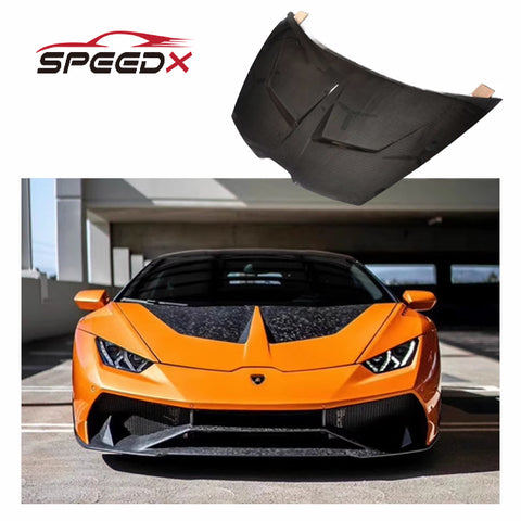 Carbon Hood for Lamborghini Huracan LP580 LP610 EVO Upgrade 1016 Style Carbon Fiber Body Kit Hood