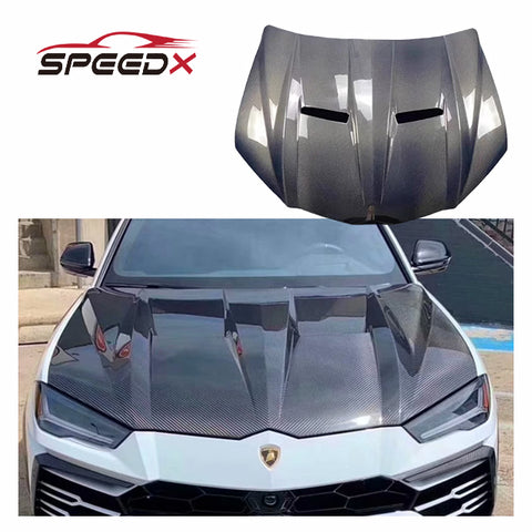 Carbon Hood for Lamborghini Urus Upgrade Topcar Style Lamborghini Urus Carbon Fiber Hood