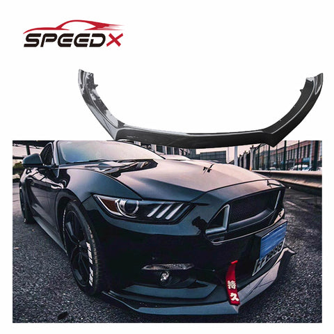 Carbon RS Front Lip for Ford Mustang S550 15-17 Upgrade RS Style Body Kit Mustang Front Bumper Lip