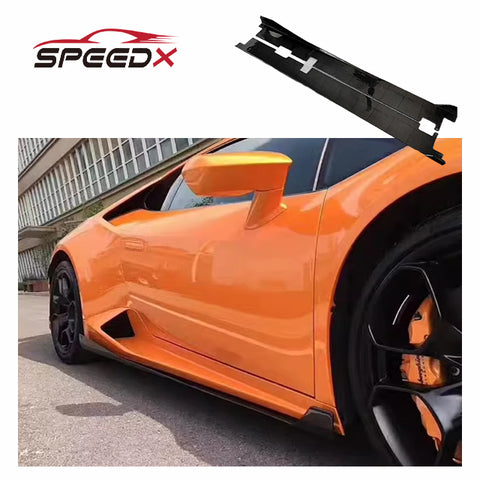 Carbon Side Skirt for Lamborghini Huracan LP580 LP610 EVO Upgrade DMC Style Body Kit Carbon Fiber Side Skirt