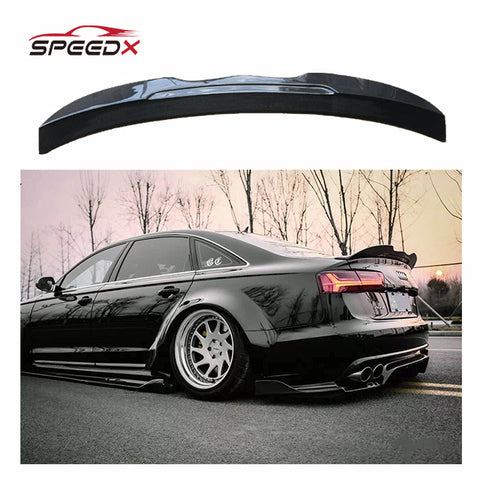 Carbon Spoiler for Audi A6 C7 PSM Real Carbon Fiber Rear Spoiler Tail Rear Wing