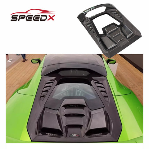 Carbon Trunk for Lamborghini Huracan LP580 LP610 EVO Upgrade Tecnica Style Body Kit Carbon Fiber Rear Hood