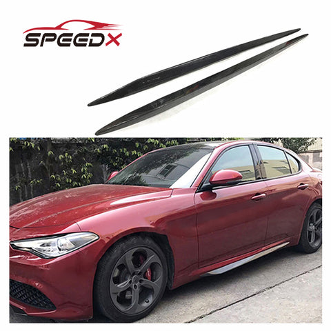 For Alfa Romeo Giulia Carbon Side Skirt Body Kit Alfa Romeo Giulia Carbon Fiber Side Skirt