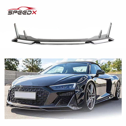 For Audi R8 22-24 Carbon Fiber Upgrade Front Lip High Quality Front Lip Front Bumper