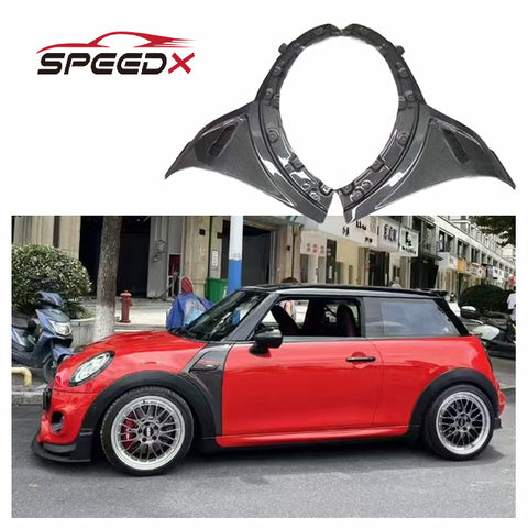 For BMW Mini Cooper F56 F57 Upgrade AG Style Carbon Fender Body Kit Mini F56 F57 AG Carbon Fiber Side Fenders