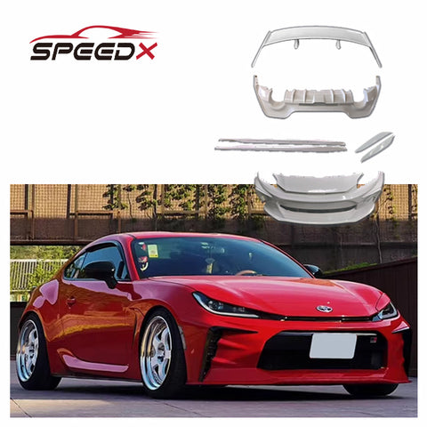 For GR86 ZN8 BRZ ZD8 AIMGAIN Body Kit GR86 ZN8 BRZ ZD8 Carbon Fiber AG Style Front Bumper Side Skirt Spoiler Wing