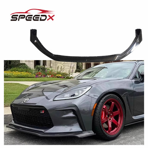 For GR86 ZN8 BRZ ZD8 GREDDY VX Front Lip Body Kit GR86 ZN8 BRZ ZD8 Carbon Fiber Front Bumper Lip