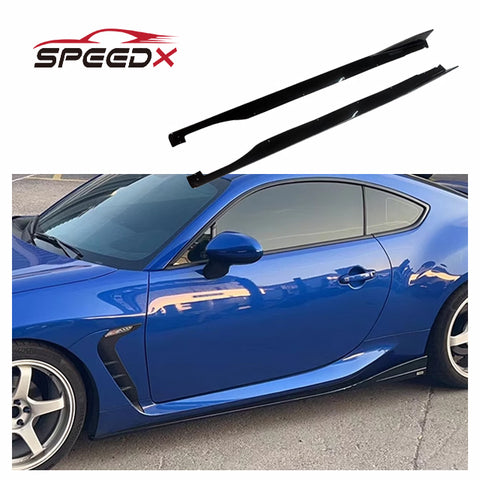 For GR86 ZN8 BRZ ZD8 GREDDY VX Side Skirt Body Kit GR86 ZN8 BRZ ZD8 Carbon Fiber Side Skirt