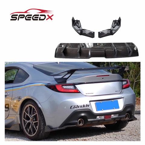For GR86 ZN8 BRZ ZD8 NOBLESSE Diffuser Body Kit GR86 ZN8 BRZ ZD8 Carbon Fiber Rear Bumper Diffuser