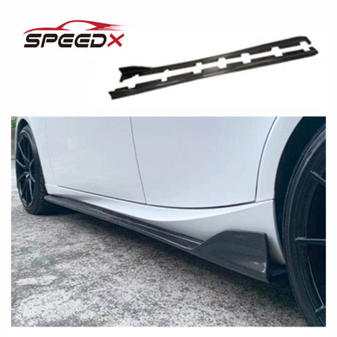 For Lexus IS 250 300 XE30 17-19 Upgrade Artisan Style Side Skirt Body Kit Lexus IS Carbon Fiber Side Skirt