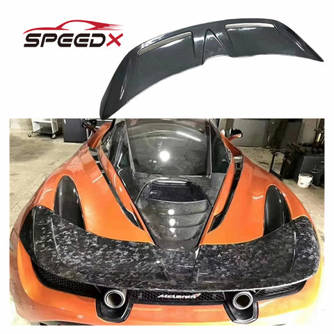 For McLaren 720s Upgrade Mansory Carbon Spoiler Body Kit McLaren 720s Carbon Fiber Mansory Rear Spoiler Wing