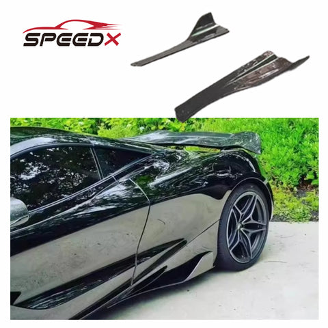 For McLaren 720s Upgrade V Style Carbon Side Skirt Body Kit McLaren 720s Carbon Fiber Vorsteiner Side Skirt