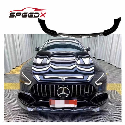 For Mercedes Benz Amg GT50 GT53 Upgrade Front Lip Carbon Fiber BRABUS Body Kit BS Style