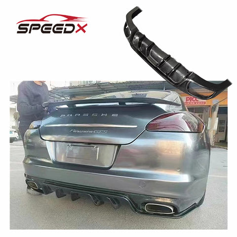 For Panamera 970 Carbon Diffuser Body Kit Panamera 970.1 Carbon Fiber Rear Diffuser