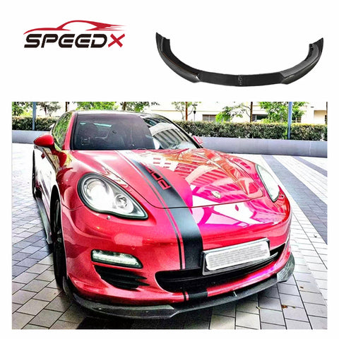 For Panamera 970 Carbon Front Lip Body Kit Panamera 970.1 Carbon Fiber Front Bumper Lip
