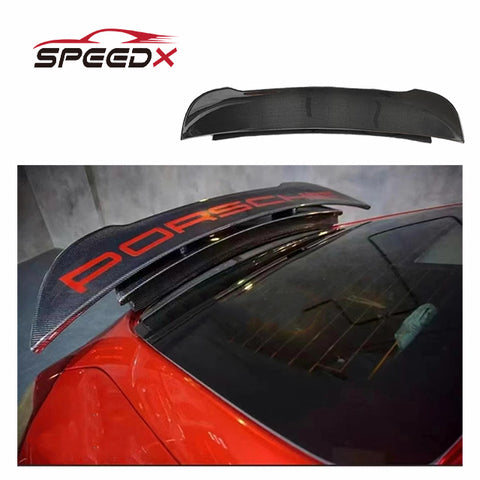 For Panamera 970 Carbon Spoiler Body Kit Panamera 970.1 Double Deck Carbon Fiber Rear Spoiler Wing