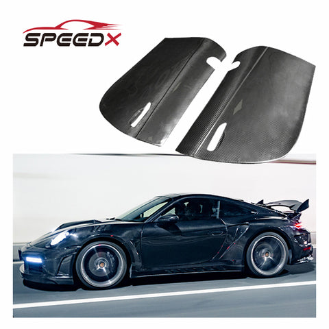 For Porsche Carrera 911 992 Upgrade Carbon Fiber Door Cover 992.1 Carbon Fiber Upgrade Body Kit