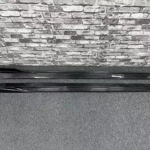 For Porsche Macan 95B Upgrade Carbon Fiber Body Kit Side Skirt