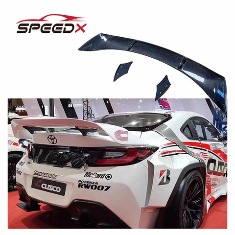 For Toyota 2020- GR86 ZN8 PD Style Rear Spoiler BRZ ZC8 Body Kit Dry Carbon Glass Fiber Front Bumper Rear Diffuser Bodykit