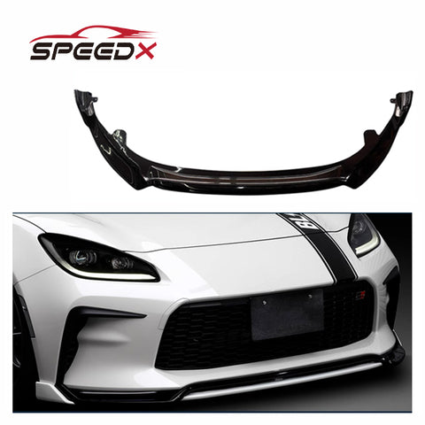 For Toyota GR86 ZN8 BLITZ Front Lip Body Kit GR86 ZN8 Carbon Fiber BLITZ Style Front Bumper Lip