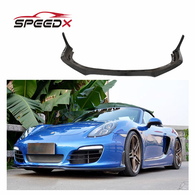 Carbon Front Lip for Porsche 981 CMST Style Boxster Cmst Body Kit 981 Carbon Fiber Lip