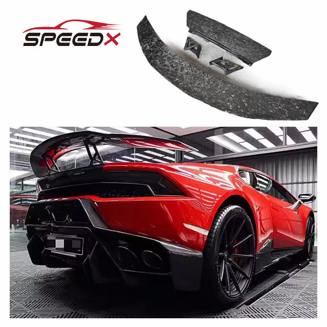 Carbon Spoiler for Lamborghini Huracan LP580 LP610 EVO Upgrade Mansory Style Body Kit Carbon Fiber Spoiler
