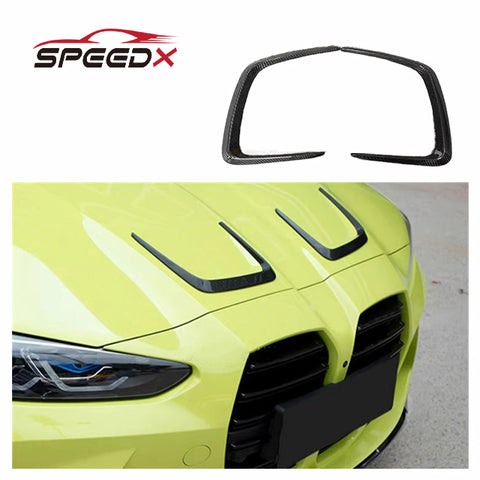 MP Carbon Hood Splitter for BMW G80 M3 G82 M4 Body Kit G80 G82 MP Style Carbon Fiber Hood Splitter