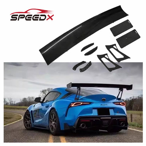 Verus Carbon Spoiler for Toyota Supra A90 A91 Upgrade Verus Style Supra A90 A91 Carbon Fiber Rear Spoiler Wing